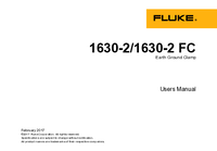 Thumbnail of document Manual - 1630-2 FC Earth Ground Clamp